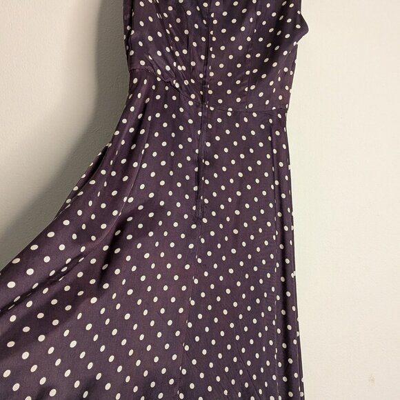 Vintage polka dot Swing dress - Picture 7 of 9